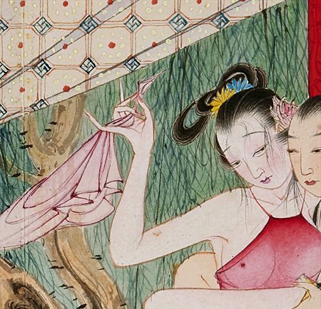 白山-迫于无奈胡也佛画出《金瓶梅秘戏图》，却因此成名，其绘画价值不可估量